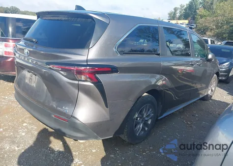 2024 Toyota Sienna Le из США, поврежденный, VIN 5TDKRKEC2RS188186